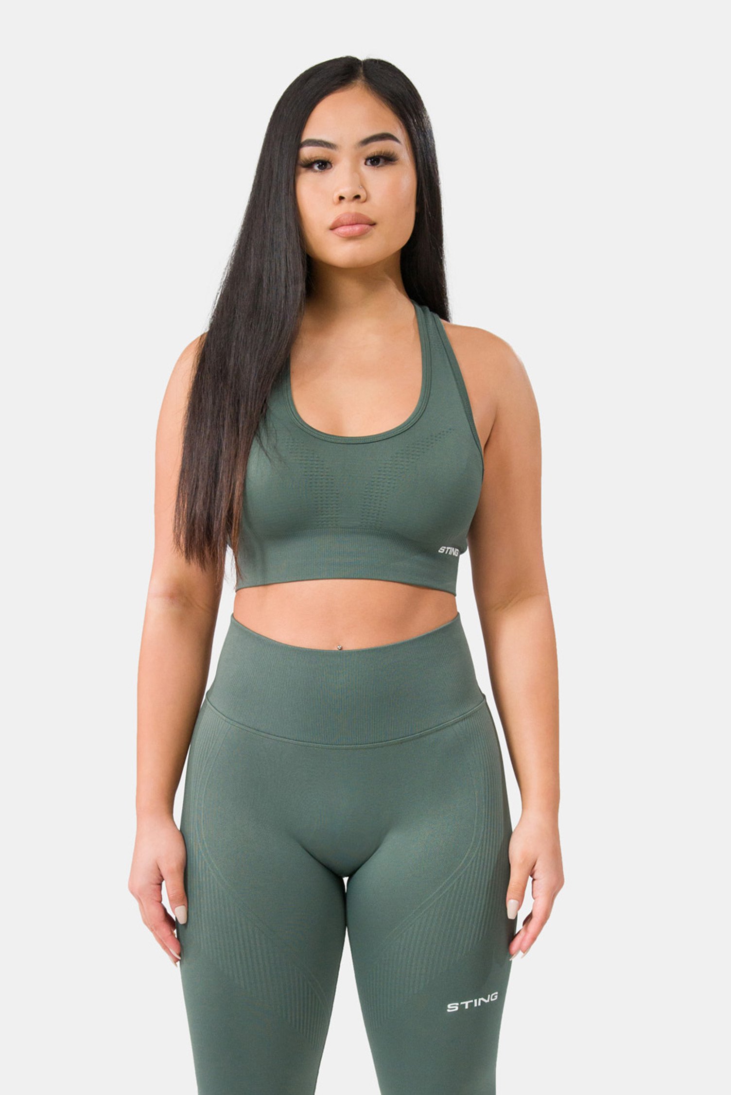 Allure Seamless Long Sleeve-Grey Marle – STING USA