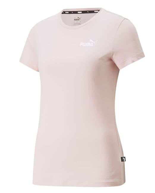 Puma ESS Embroidery Tee T-Shirt Women chalk pink cm sports (3