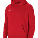 Nike Park Fleece Hoodie Jnr Red